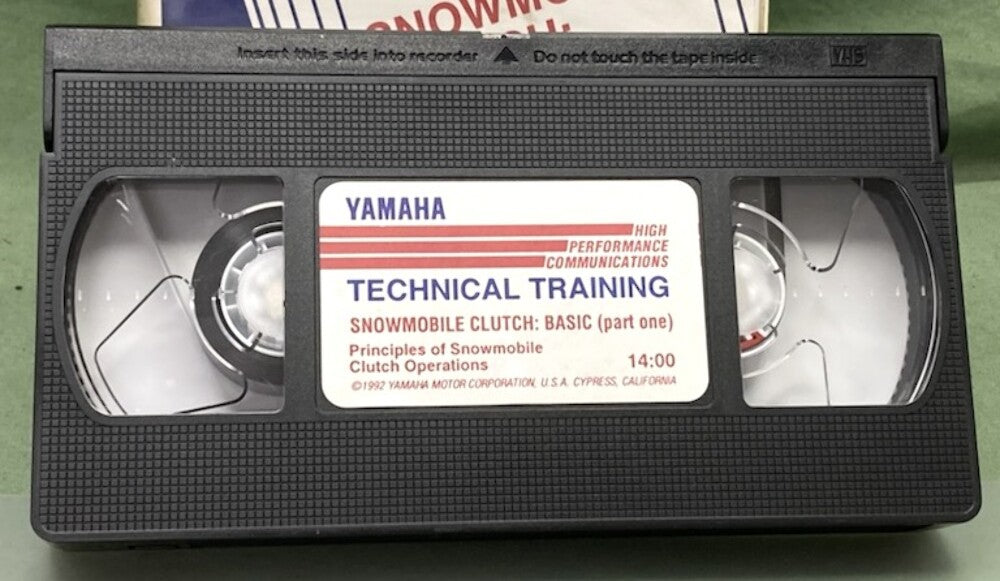 Yamaha VID-10660-00-20 Snowmobile Clutch Part 1 Technical Training VHS New Gen.
