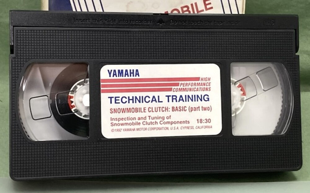 Yamaha VID-10660-00-20 Snowmobile Clutch Part 2 Technical Training VHS New Gen.