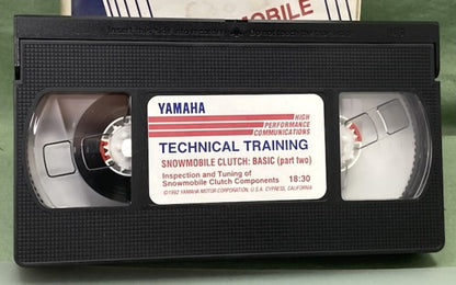 Yamaha VID-10660-00-20 Snowmobile Clutch Part 2 Technical Training VHS New Gen.