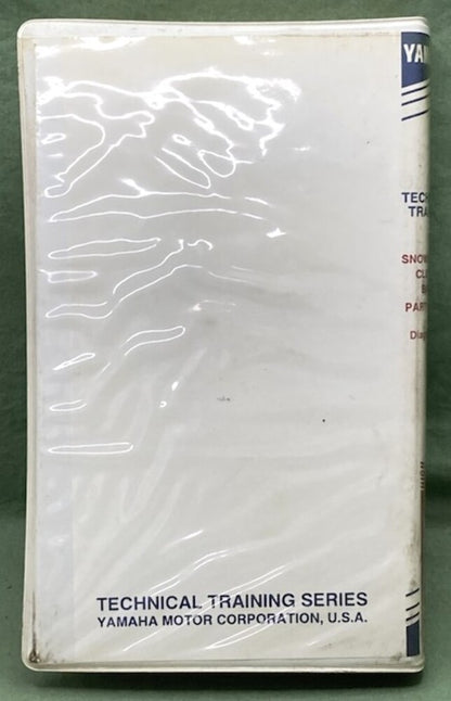 Yamaha VID-10660-00-23 Snowmobile Clutch Part 3 Technical Training VHS New Gen.