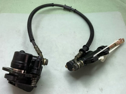 Jin Ji HMZ-7006 Rear Brake Master Cylinder and Caliper with Pads for ATV New