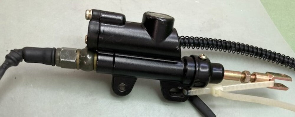 Jin Ji HMZ-7006 Rear Brake Master Cylinder and Caliper with Pads for ATV New Gen