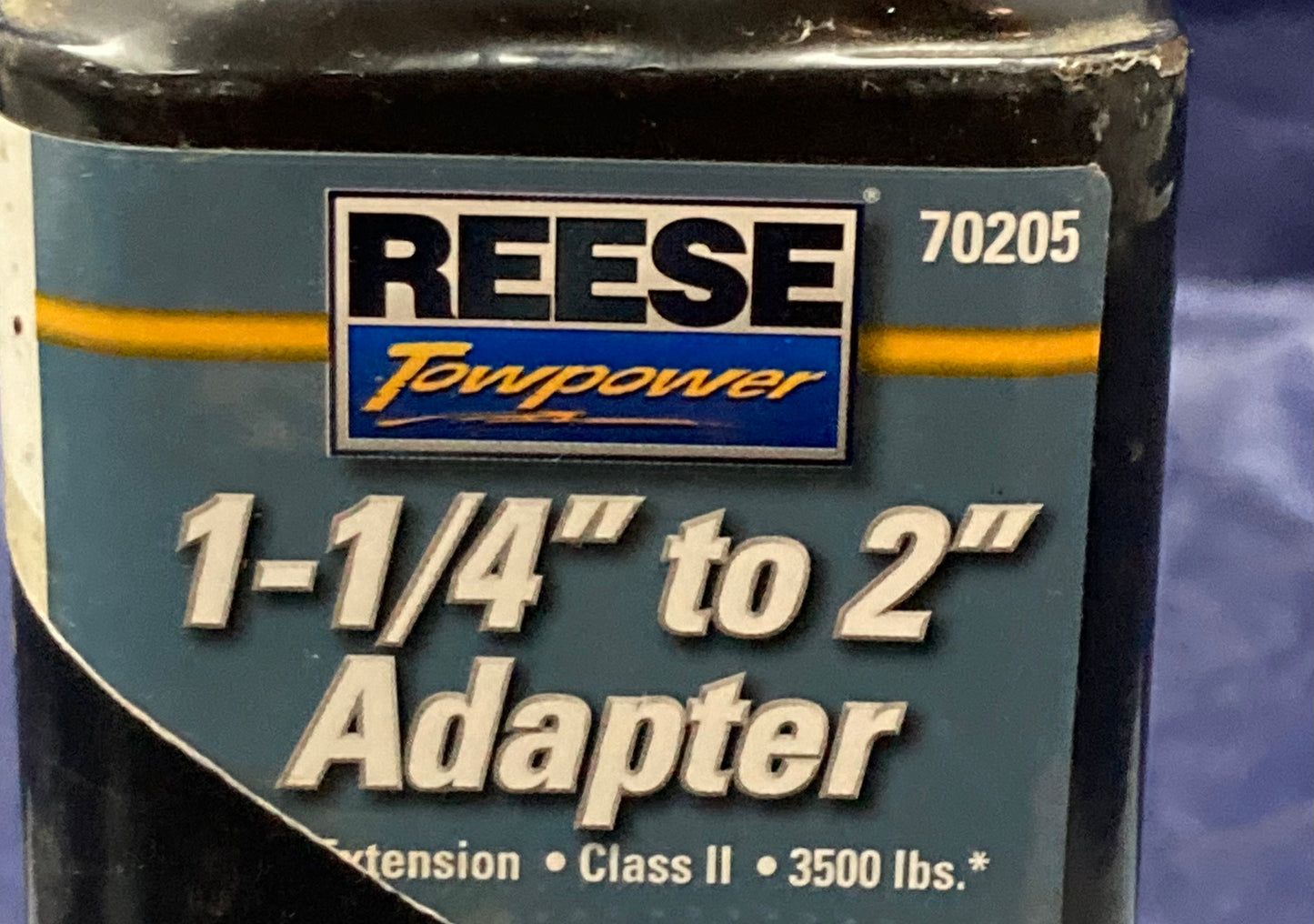 New Genuine Reese 70205 1-1/4" to 2" Receiver Adapter 6" Long