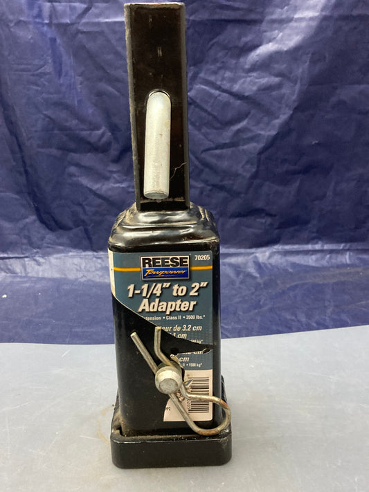 New Genuine Reese 70205 1-1/4" to 2" Receiver Adapter 6" Long