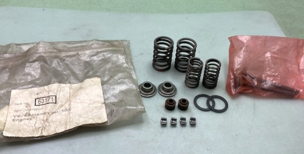 New Replaces GY6 63171 Valve Assembly Kit 50cc Engine