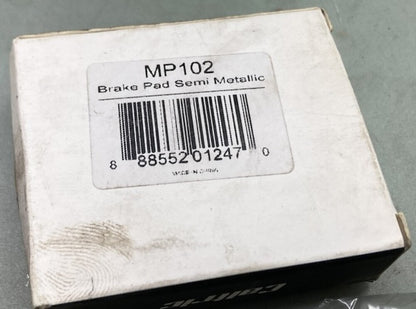 New Genuine Caltric MP102 Semi Metallic Brake Pad