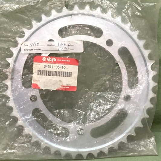 New Genuine Suzuki 64511-35F10 Rear Sprocket 42T