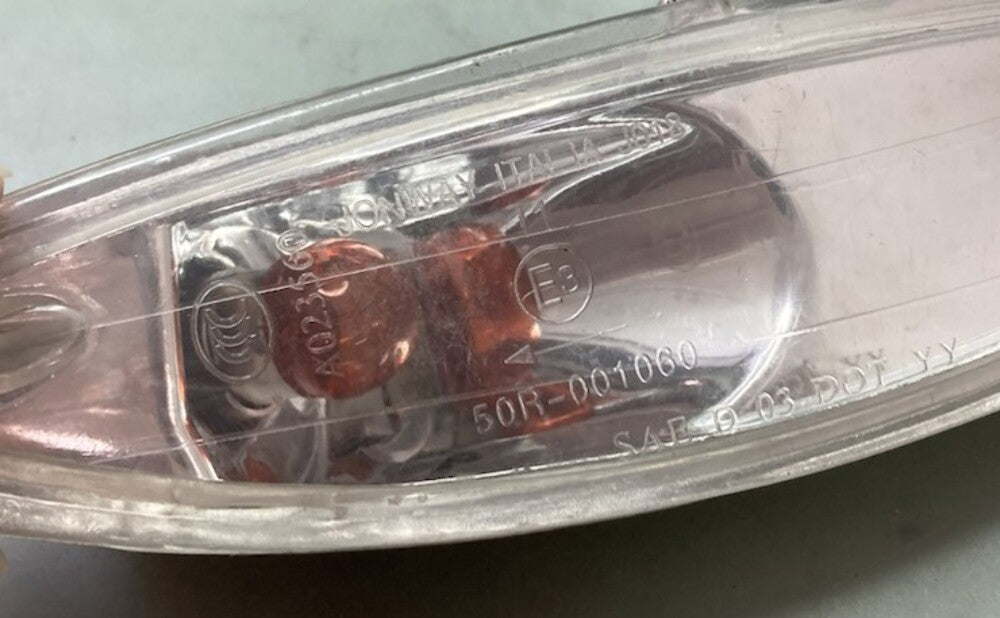 Replaces VMC A023560 Turn Signal Light Jonway Italia J018