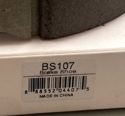 New Replaces Caltric BS107 Rear Brake Shoe Set