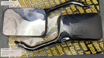 New Genuine Emgo 20-78203 Deluxe GP Mirrors 10MM Mount