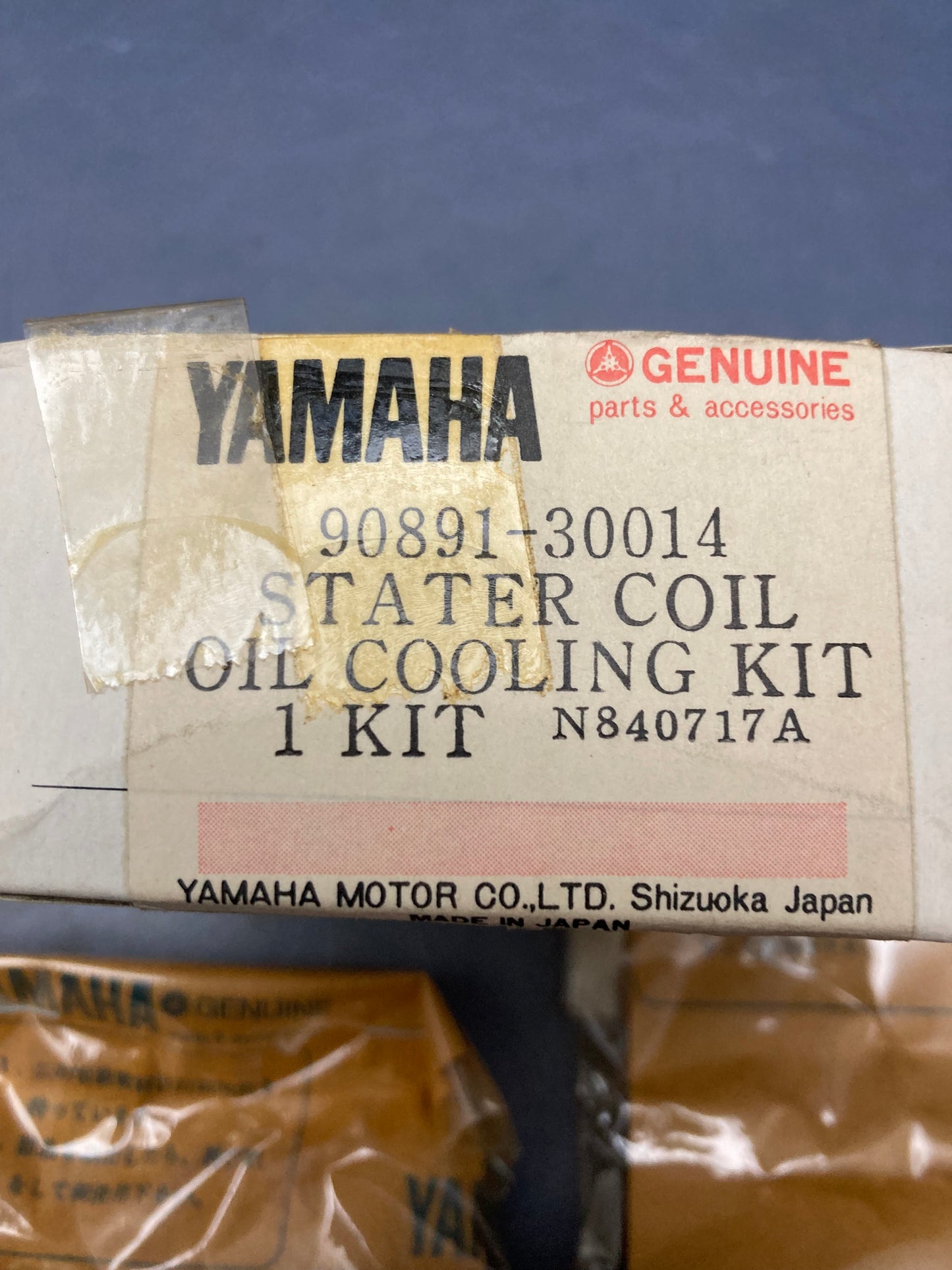 New Genuine Yamaha 90891-30014 Stator Coil Oil Cooling Kit