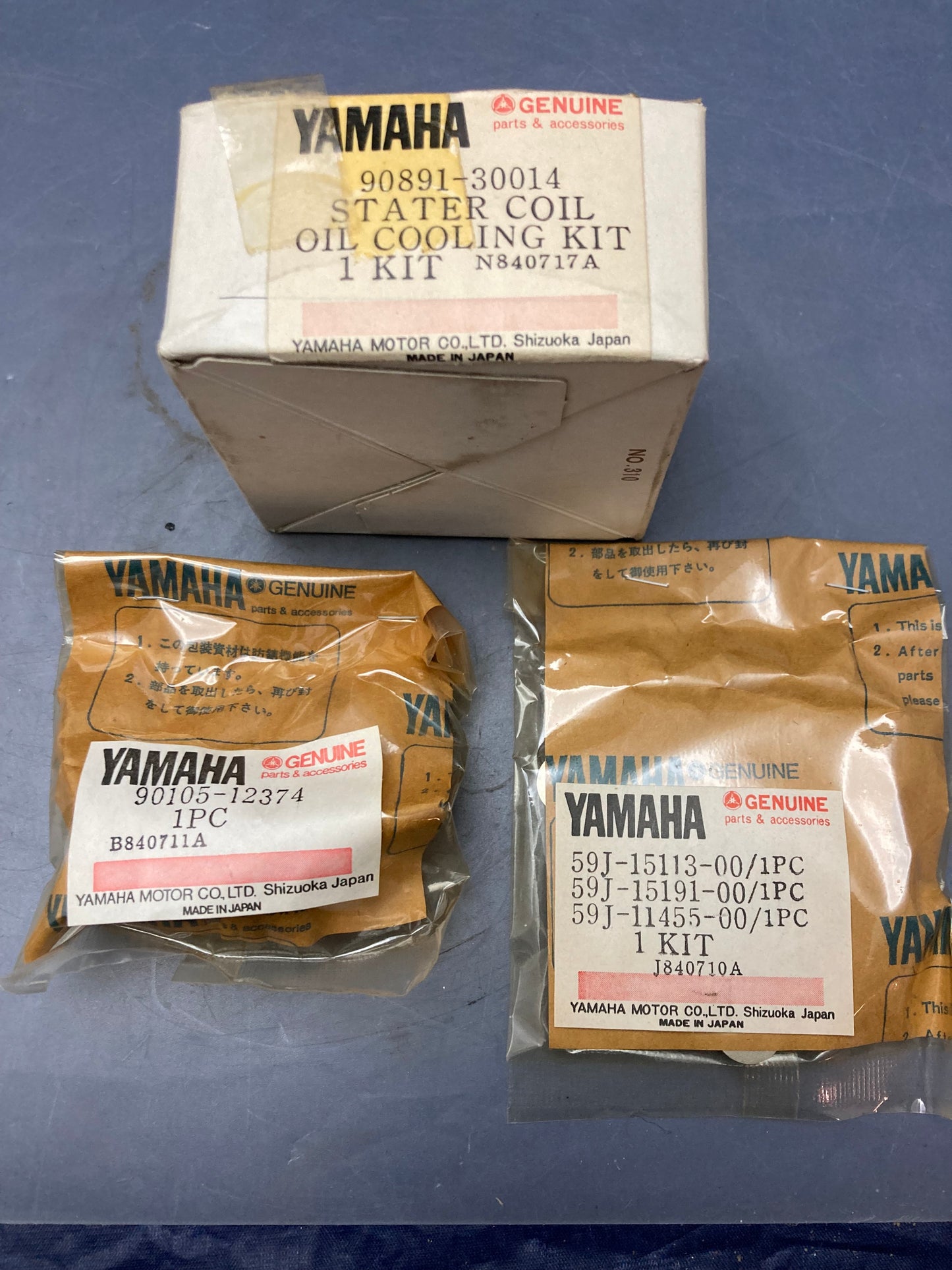 New Genuine Yamaha 90891-30014 Stator Coil Oil Cooling Kit