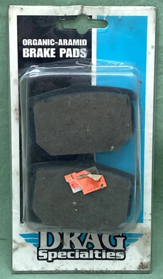 Drag Specialties VD-918 Organic-Aramid Brake Pad Set New Genuine