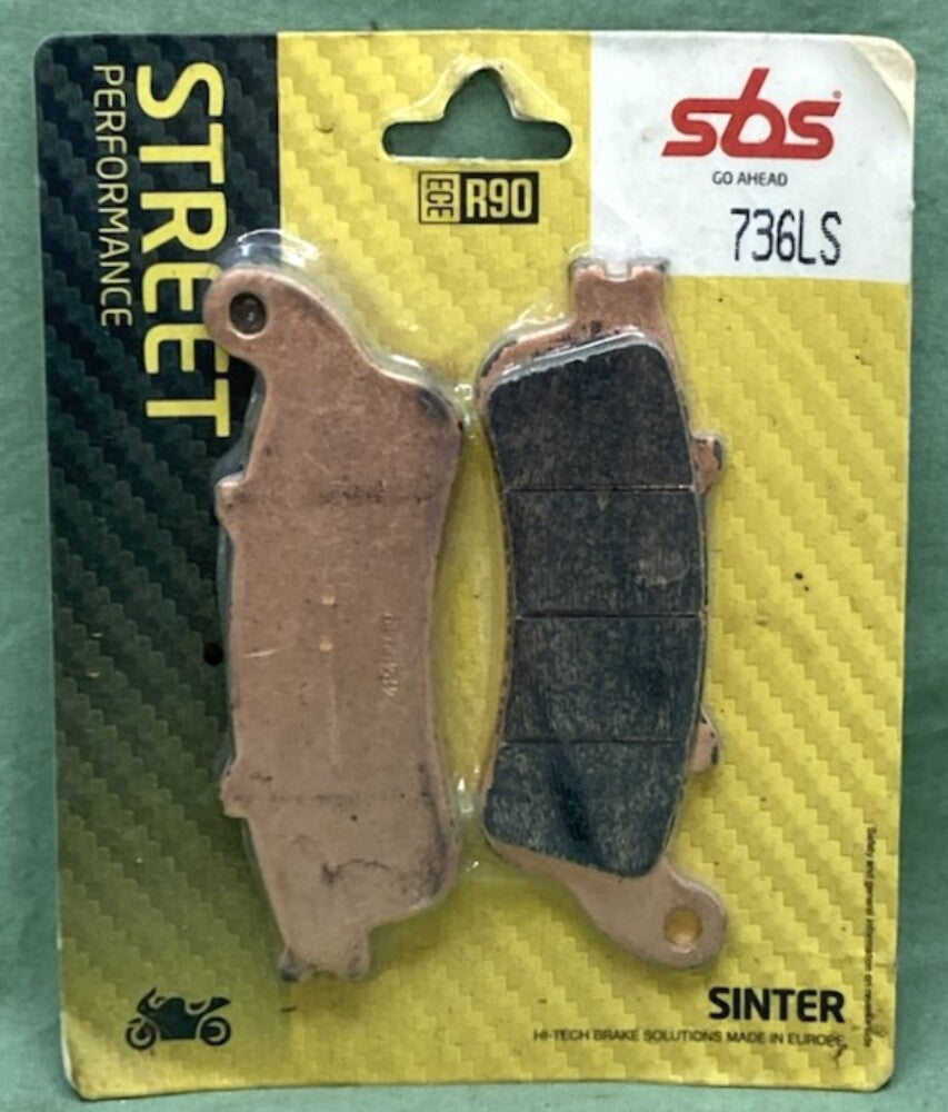SBS 736LS Street Performance Brake Pad Set New Genuine
