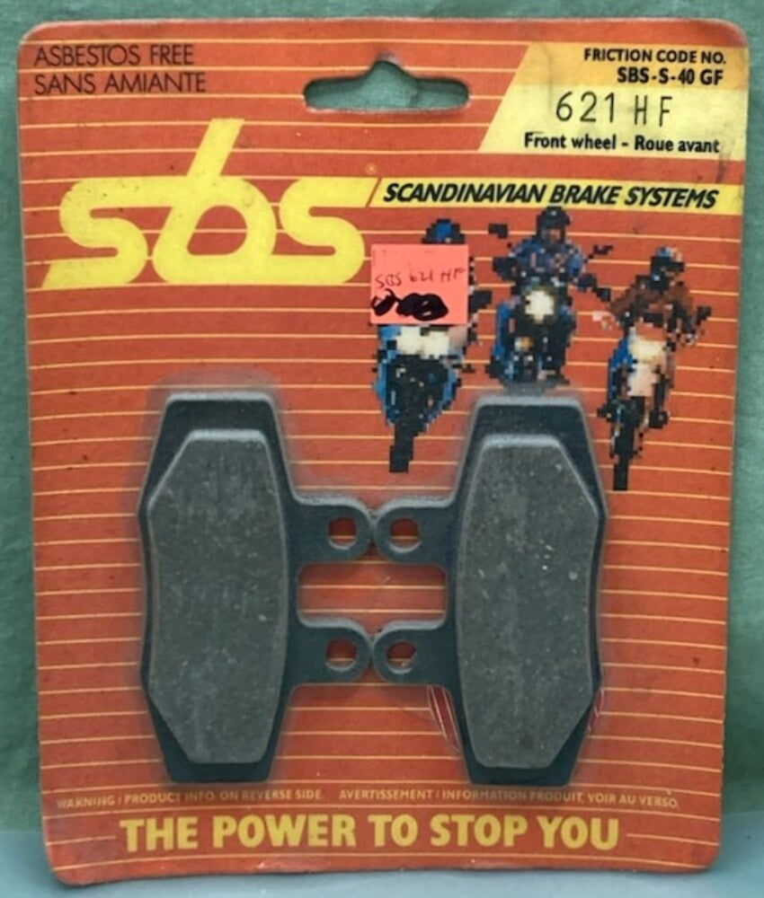 SBS 621 HF Brake Pad Set New Genuine