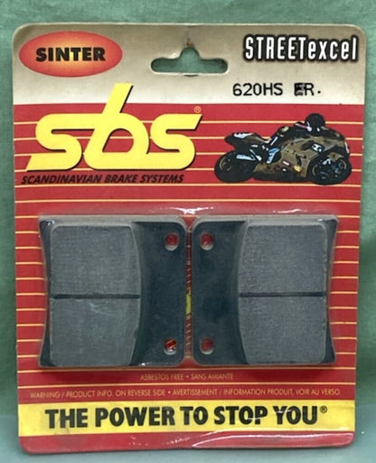 SBS 620HS FR. Street Excel Brake Pad Set New Genuine