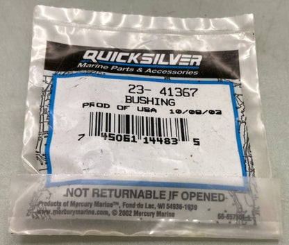 Mercury Quicksilver 23-41367 Bushing New Genuine