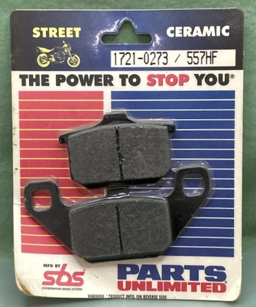 SBS 557HF Ceramic Street Brake Pad Set New Genuine