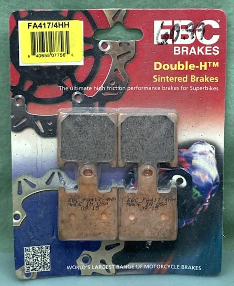 EBC FA417/4HH Double-H Sintered Brake Pad Set New Genuine
