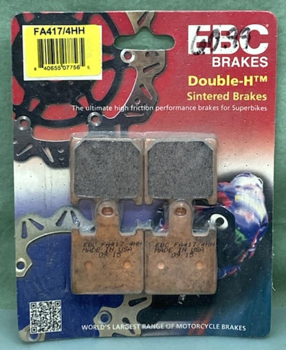 EBC FA417/4HH Double-H Sintered Brake Pad Set New Genuine