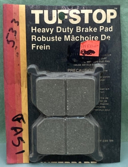 Tufstop TSRP-655 Heavy Duty Brake Pad Set New Genuine
