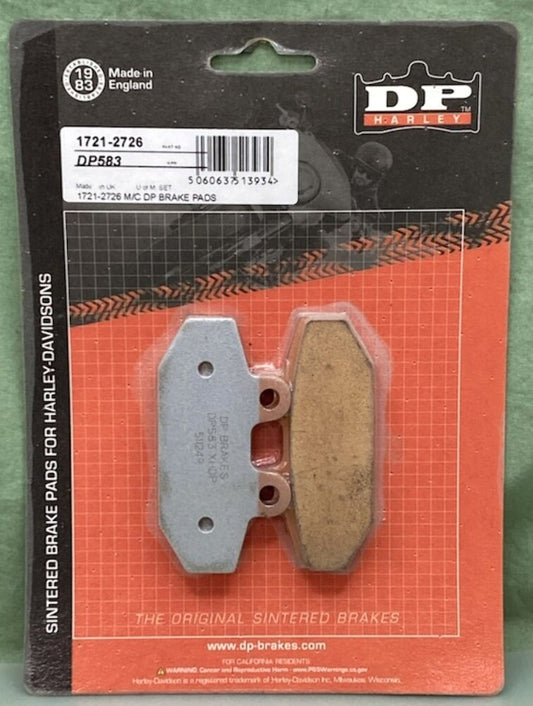DP Harley 1721-2726 Brake Pad Set New Genuine