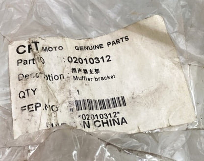 CRT Moto 150cc Exhaust Muffler Bracket New Genuine