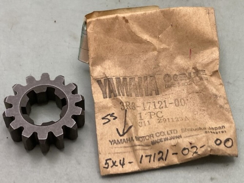 Yamaha 3R3-17121-00 Gear 2nd Pinion 14T New Genuine