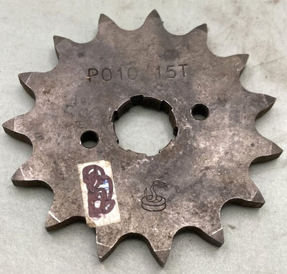 D&D Cycle P010/15T Sprocket 15T Replaces