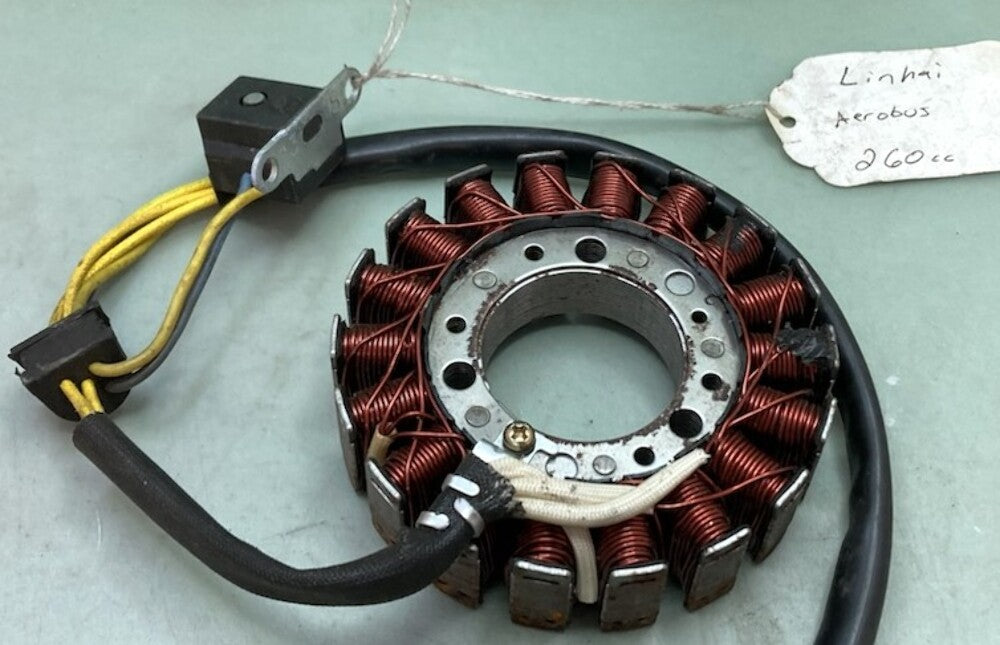 Replaces Linhai STTR-0018 260cc Stator Magneto