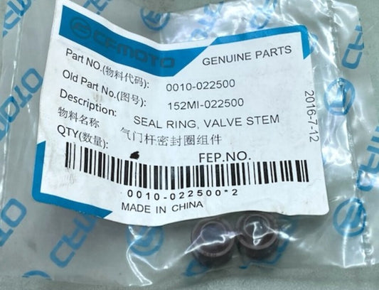 CFMoto 0010-022500 Seal Ring Valve Stem Set New Genuine