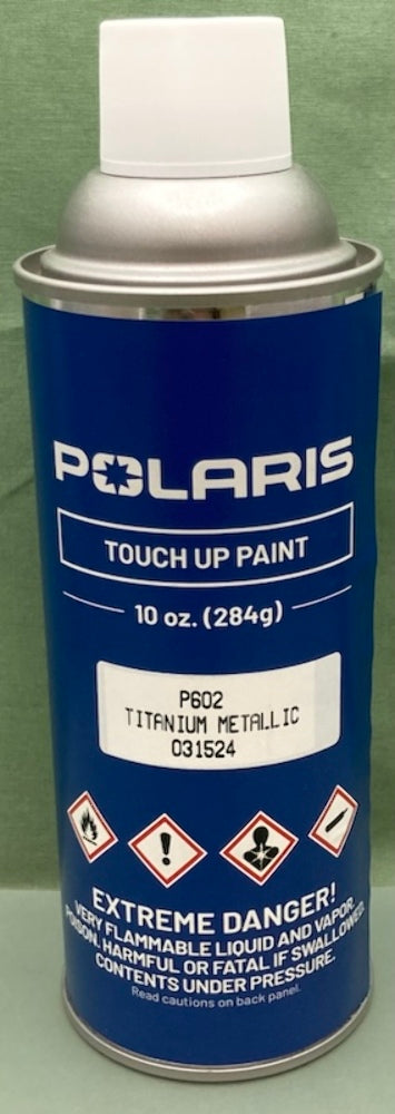 Polaris 031524 Titanium Metallic, Touch Up Spray Paint 10oz., New Genuine