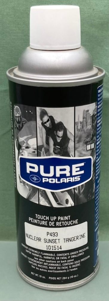 Polaris 101514 Nuclear Sunset Tangerine, Touch Up Spray Paint 10oz., New Genuine