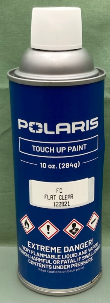 Polaris 122921-FC Flat Clear, Touch Up Spray Paint 10 oz., New Genuine