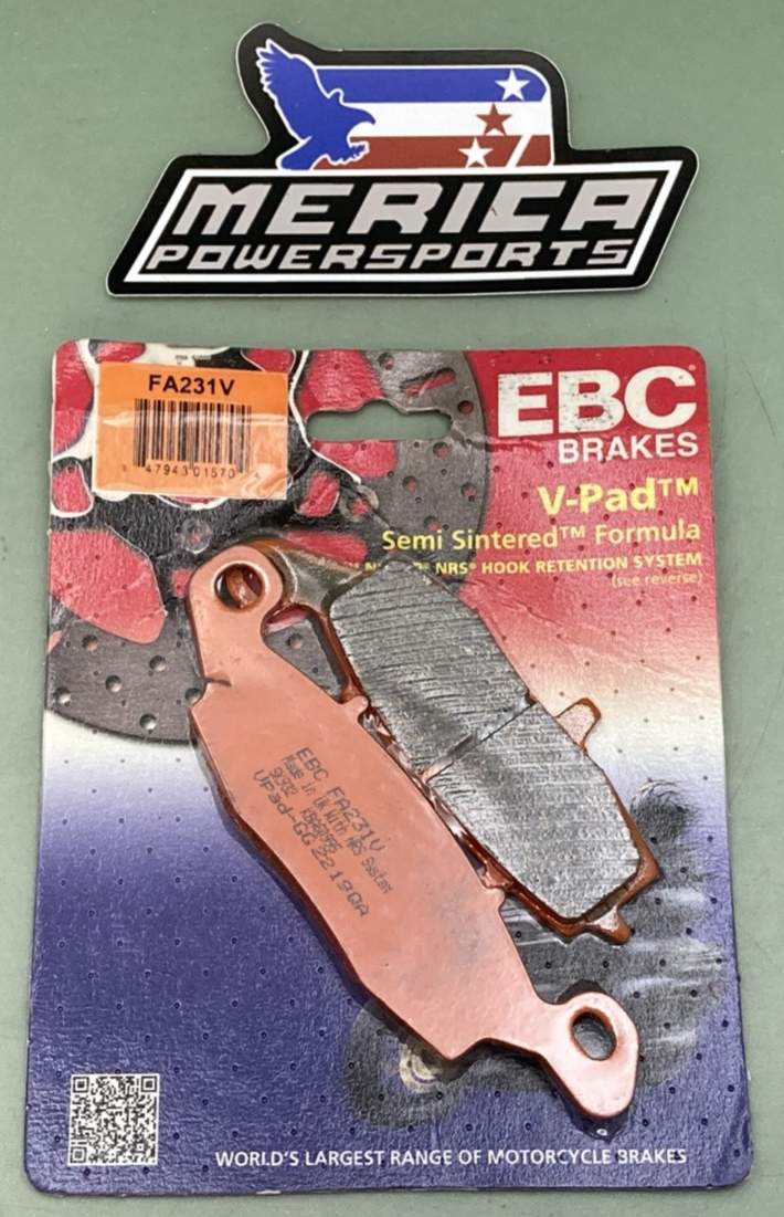 NEW GENUINE EBC FA231V V-PAD Semi Sintered Formula Break Pads