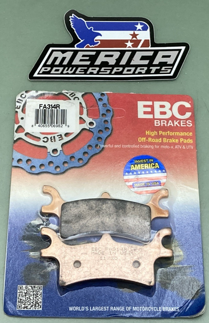 NEW GENUINE EBC FA314R High Performance Off-Road Brake Pads