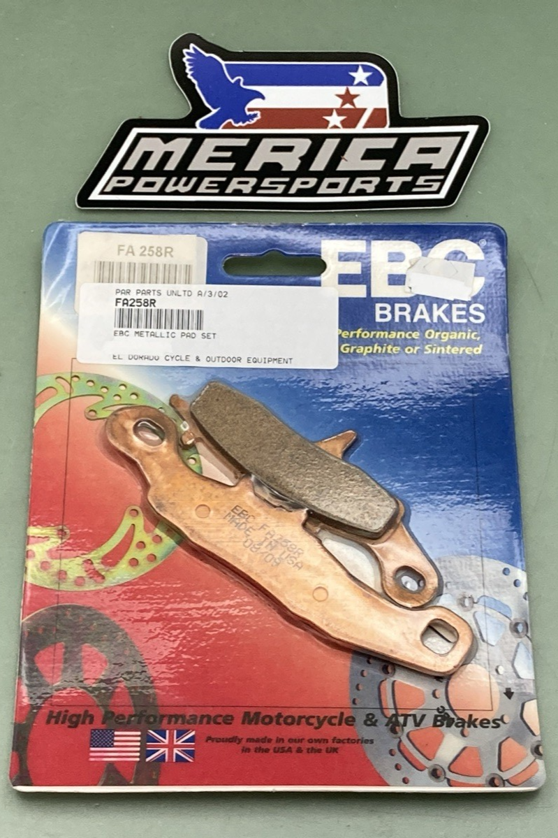 NEW GENUINE EBC FA258R High Performance Off-Road Brake Pads