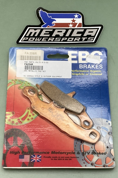NEW GENUINE EBC FA258R High Performance Off-Road Brake Pads