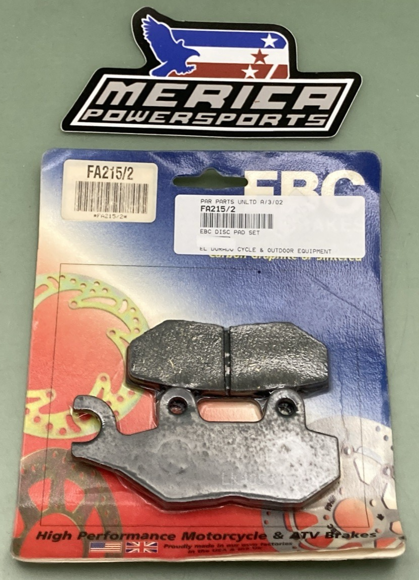 NEW GENUINE EBC FA215/2 High Performance Organic Carbon Graphite or Sintered