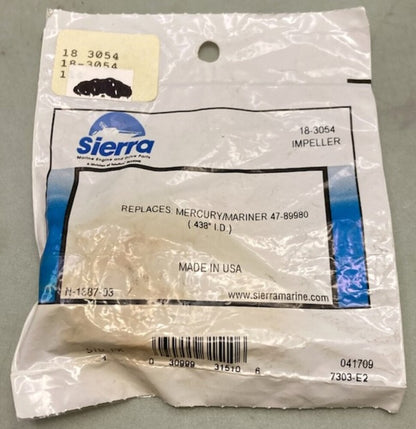Sierra 18-3054 Impeller for Mercury 47-89980 New Genuine