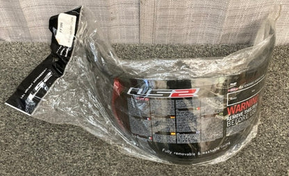 LS2 FF386 ANTI-SCRATCH VISOR CHROME New Genuine
