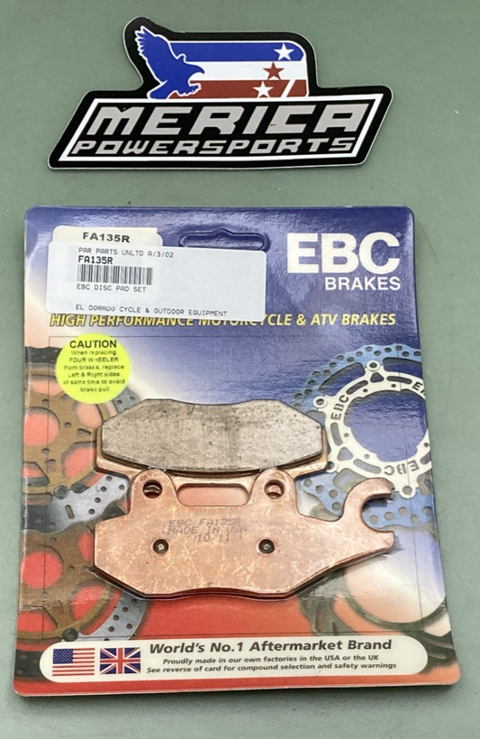 NEW GENUINE EBC FA135R High Performance Brake Pads