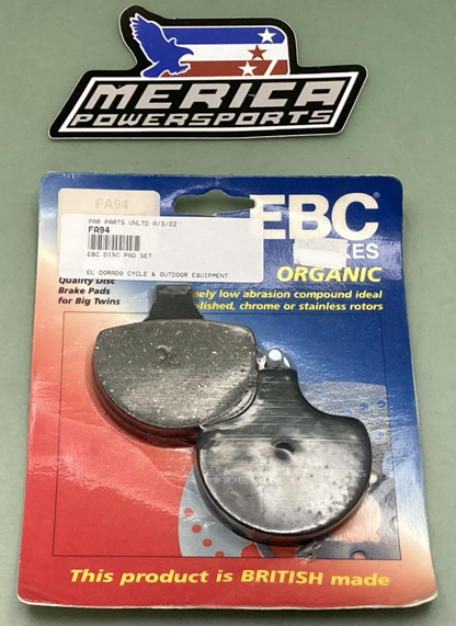 NEW GENUINE EBC FA94 High Performance Organic Brake Pads
