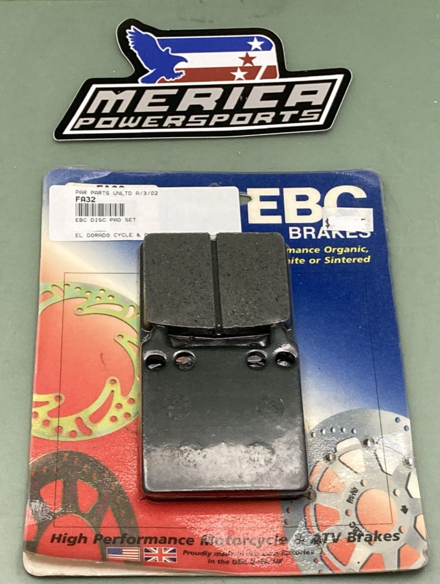 NEW GENUINE EBC FA32 High Performance Organic Brake Pads