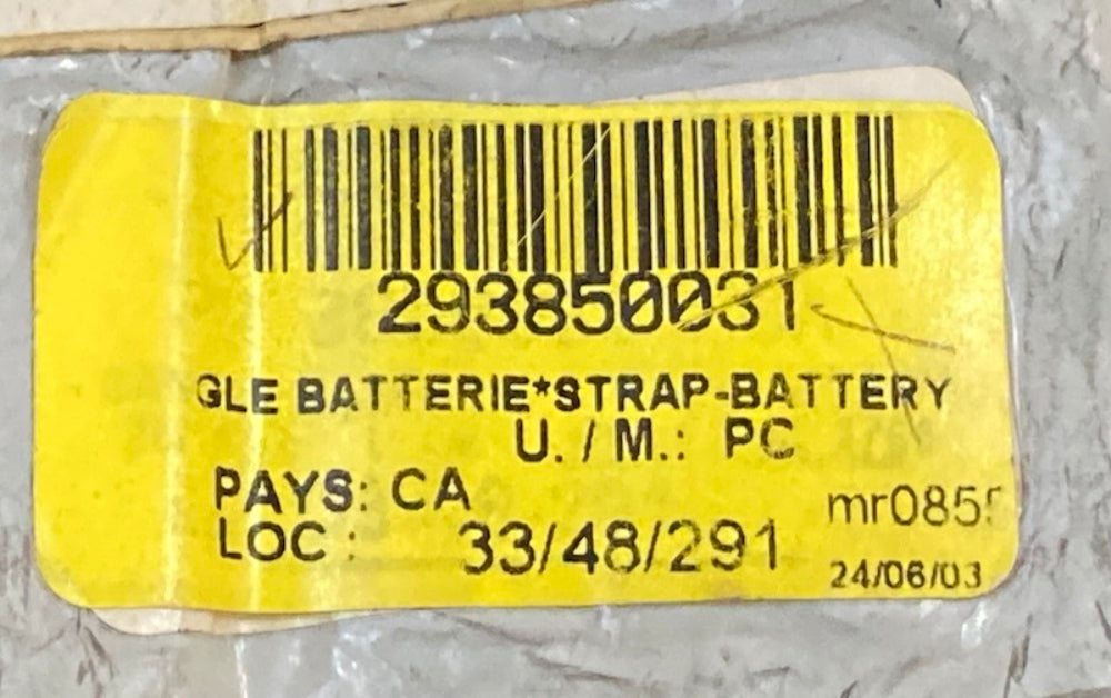Sea-Doo by BRP 293850031 Rubber Battery Strap New Genuine