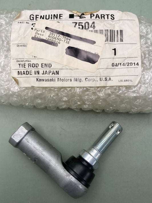 Kawasaki 39112-7504 Tie End Rod New Genuine 39112-7502