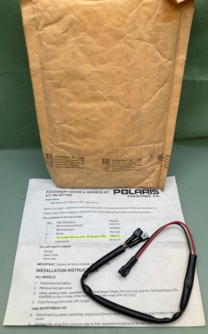 Polaris 2460471 Harness 12V Outlet From Kit 2871802 New Genuine