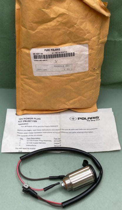 Polaris 2871189 Power Plug Kit 12V New Genuine