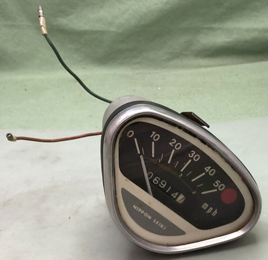 Honda 37200-098-671 Nippon Seiki Speedometer Gauge 50mph Replaces