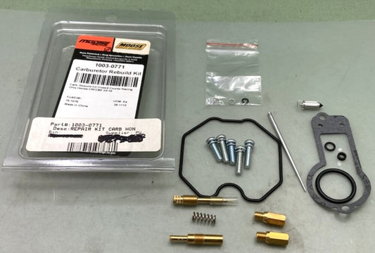 Moose 1003-0771 Carburetor Rebuild Kit New Genuine